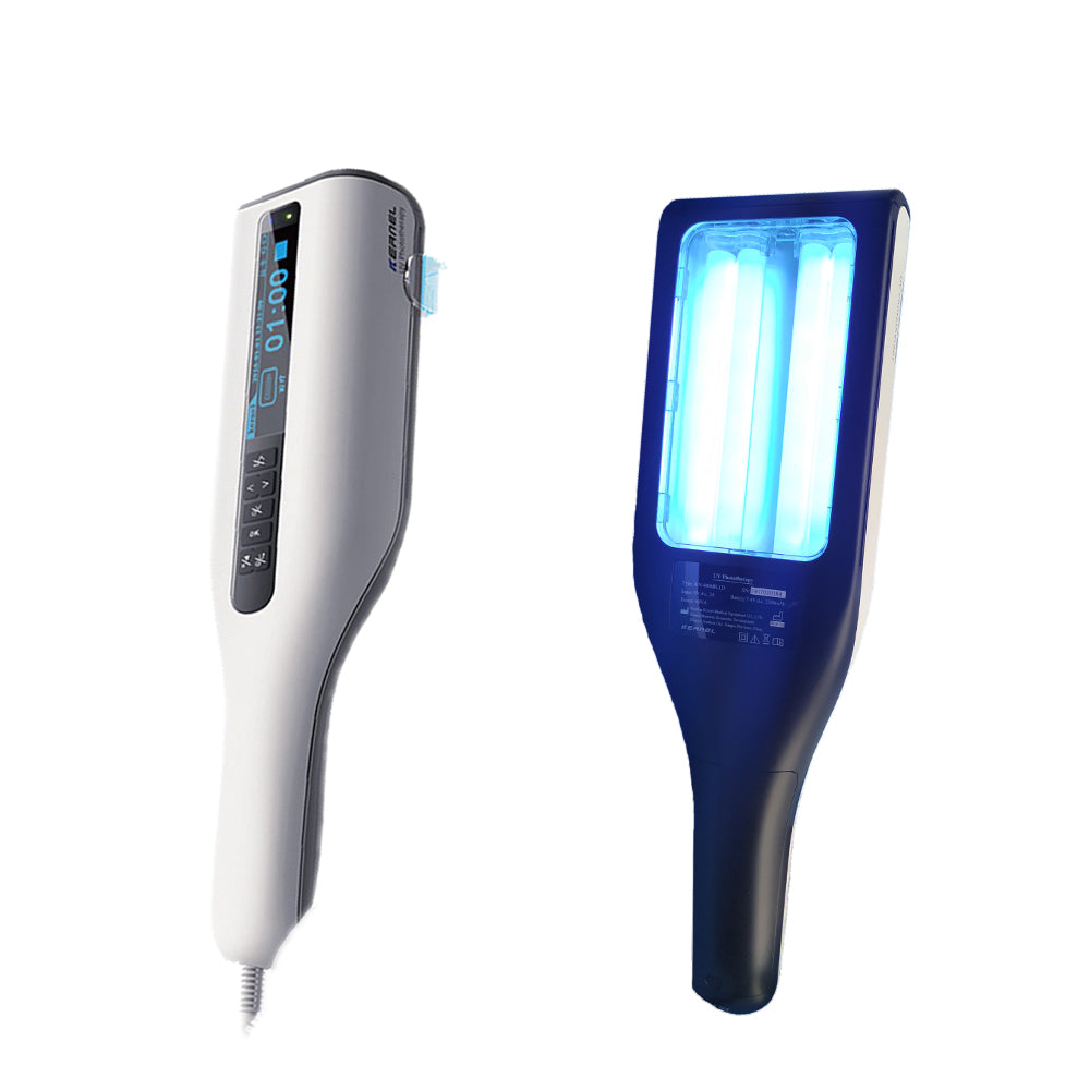 UVDERMA Large Handheld UVB Phototherapy Lamp